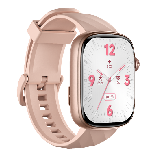 Smart Watch for Women, 1.95'' AMOLED Ultra-Clear Screen Activity Trackers with Heart Rate/Sleep/SpO2 Monitor, Smartwatch for iPhone/Samsung/Android